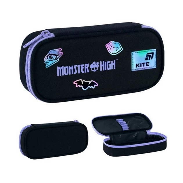 Рюкзак шкільний ортопедичний з наповненням Kite Education Monster High, для дівчаток, чорний (SET_MH26-1022M) - зображення 3