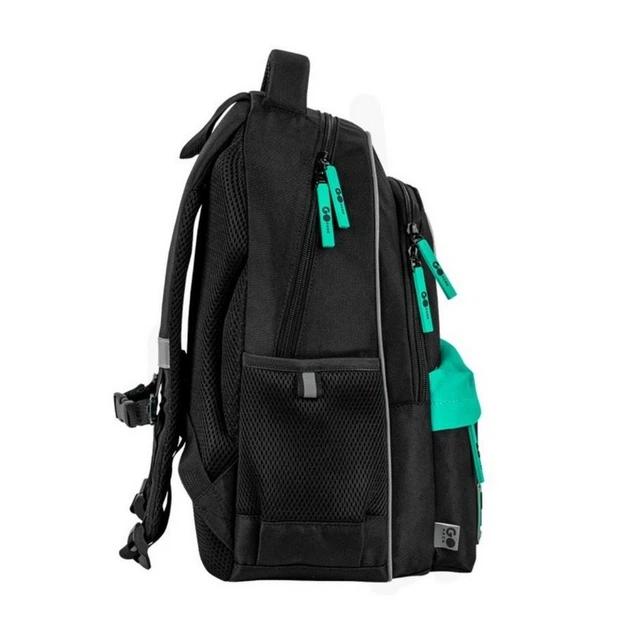 Рюкзак шкільний ортопедичний GoPack Education New Level, для хлопчиків, чорний (GO26-182M-8) - зображення 5
