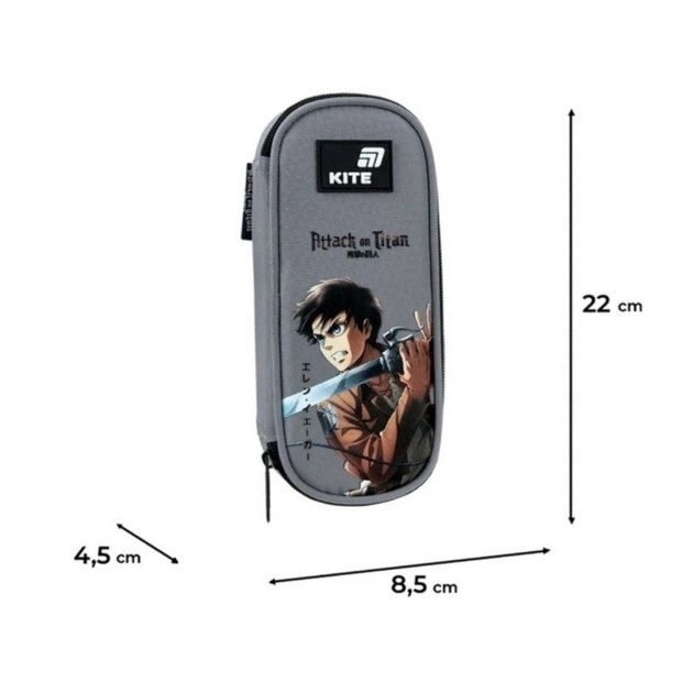 Пенал мягкий Kite Attack on Titan (AT26-599) - изображение 6