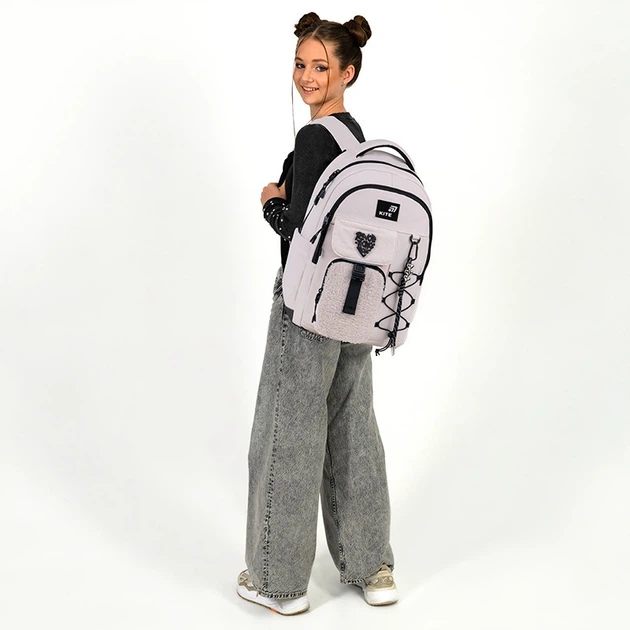Рюкзак для підлітка (міський) Kite Education Teens Tenderly, жіночий, бежевий (K26-2597L-1) - Фото 8 Рюкзак для підлітка (міський) Kite Education Teens Tenderly, жіночий, бежевий (K26-2597L-1) - зображення 8