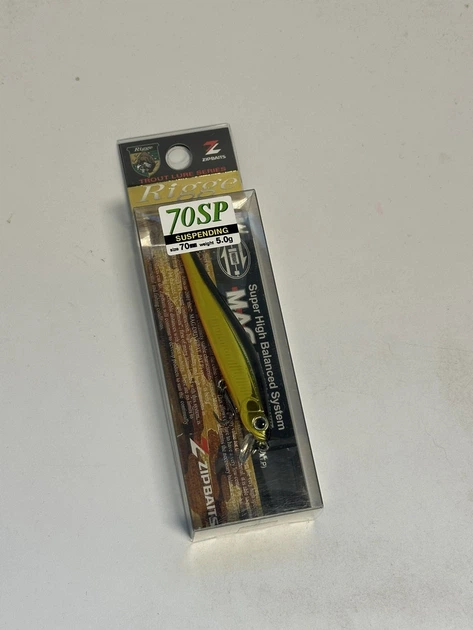 Воблер ZipBaits Rigge 70 SP 70mm 5.0g #050,1595.01.27 - Фото 1 Воблер ZipBaits Rigge 70 SP 70mm 5.0g #050,1595.01.27 - изображение 1