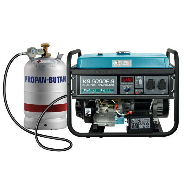 Генератор газобензиновий Könner&Söhnen KS 5000E G - изображение 2