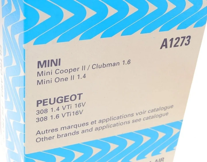 Повітряний фільтр Purflux A1273 Citroen C5, C3, Berlingo, DS3, C4, DS4; Peugeot 5008, 408, 207, 508, 3008, 208, 2008, Partner, 308 13717534825, 1444RJ, 1444RK - изображение 6