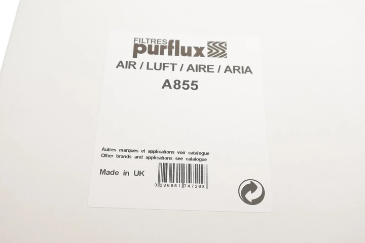 Повітряний фільтр Purflux A855 Volvo S90, V90 13363973, 1336397, 5018338 - зображення 4