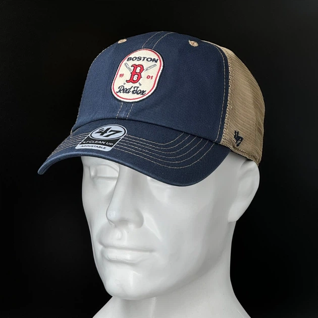 Кепка 47 Brand MLB Boston Red Sox CLEAN UP B-CRSPM02GWP-NY - изображение 9