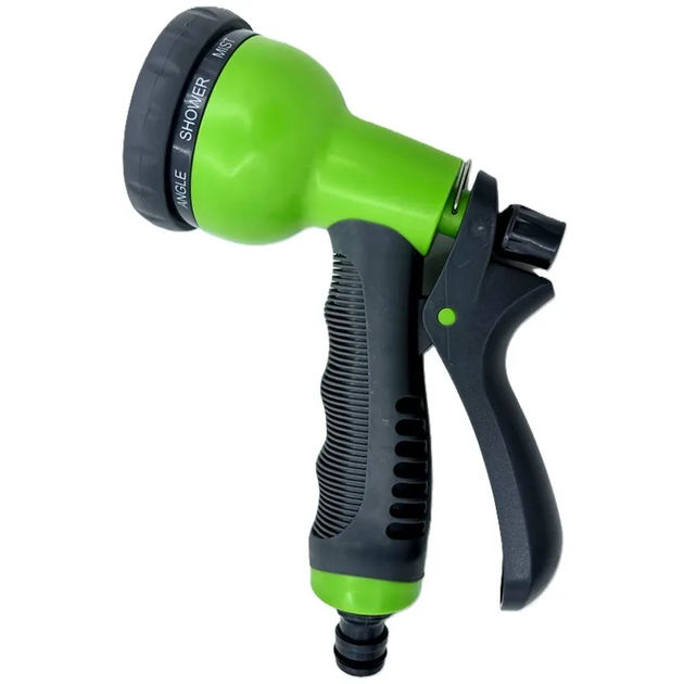 Пистолет-распылитель для полива Plamix PRO PL-836 8 режимов (ABS+TPR) (PM6078) - Фото 1 Пистолет-распылитель для полива Plamix PRO PL-836 8 режимов (ABS+TPR) (PM6078) - изображение 1