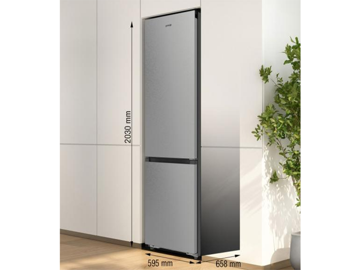 Холодильник Gorenje - NRB620E6BX4WFE - зображення 3