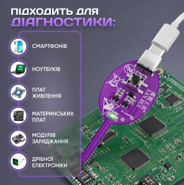 Детектор индукции для поиска КЗ и неисправных компонентов на платах USB-C - изображение 3