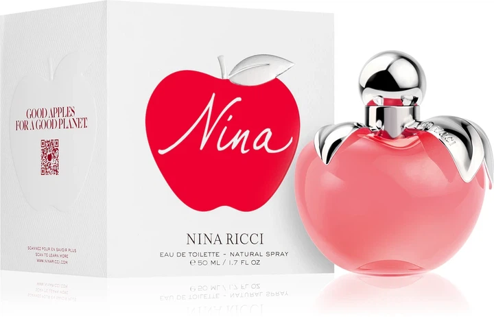 Туалетная вода NINA RICCI Nina edt 50ml - Фото 1 Туалетная вода NINA RICCI Nina edt 50ml - изображение 1