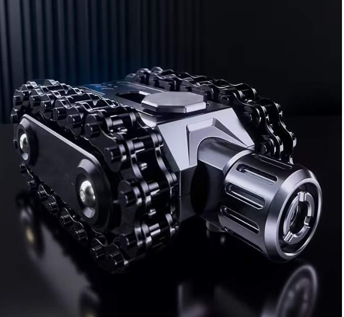 Іграшка Антистрес Tank Fidget Toy з металу фіджет EDC - Фото 1 Іграшка Антистрес Tank Fidget Toy з металу фіджет EDC - изображение 1