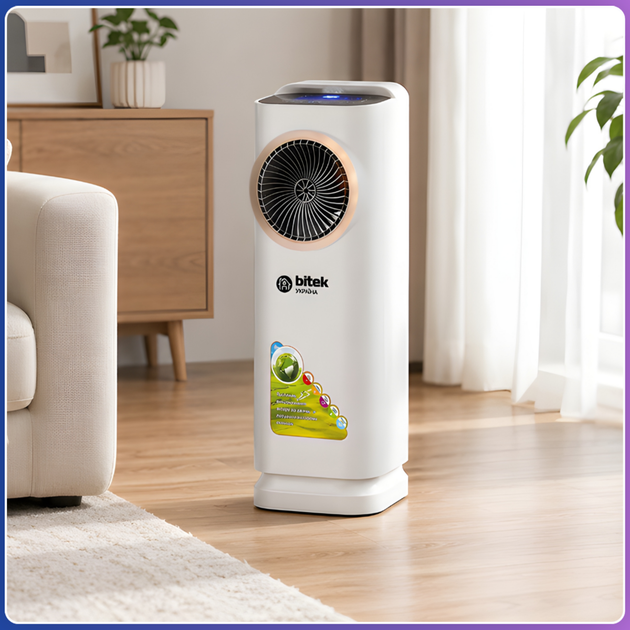 Портативный кондиционер BITEK BT-5500 4000W с охлаждением обогревом и увлажнением - изображение 3