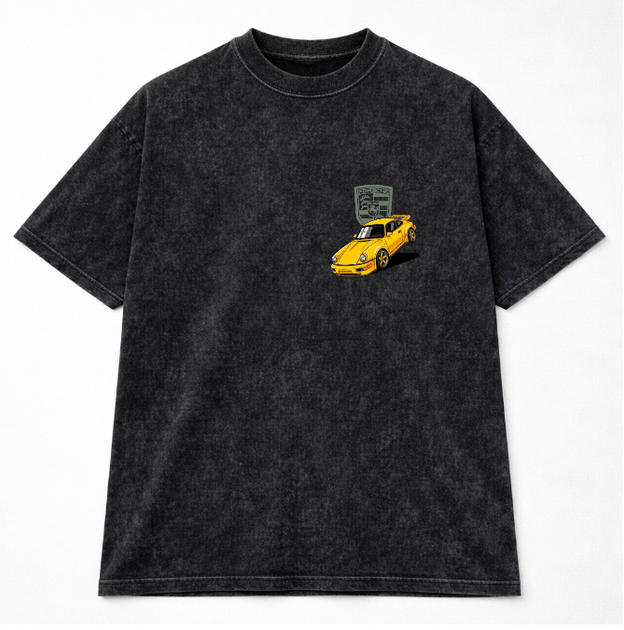 Футболка Porsche 911 Vintage Oversize. x TougeJDM Розмір XL - изображение 3