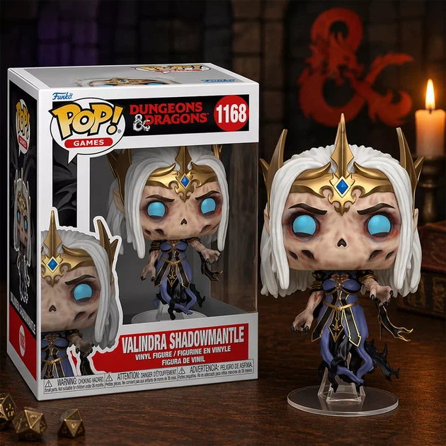 Фигурка Funko POP! Подземелья и Драконы Валиндра Шэдоумантл (91561) - Фото 3 Фигурка Funko POP! Подземелья и Драконы Валиндра Шэдоумантл (91561) - изображение 3