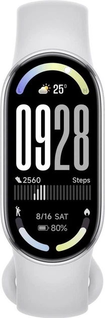 Фітнес-браслет Xiaomi Smart Band 10 Glacier Silver (BHR07PSGL) - Фото 3 Фітнес-браслет Xiaomi Smart Band 10 Glacier Silver (BHR07PSGL) - зображення 3