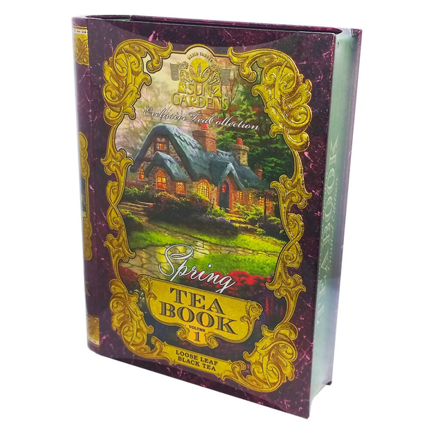 Чай Sun Gardens Tea Book Spring (Весна) 100 г чорний листовий - Фото 1 Чай Sun Gardens Tea Book Spring (Весна) 100 г чорний листовий - зображення 1