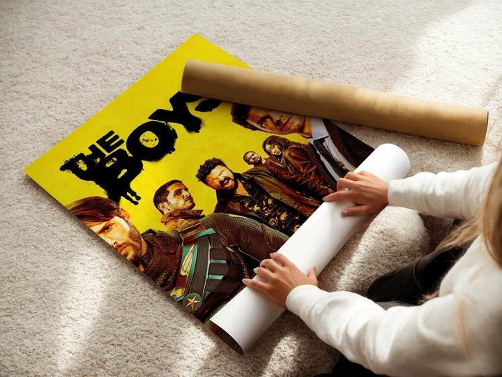 Постер Пацаны, The Boys, сериал, супергерои, A3 42×28 см (id4870) - изображение 3