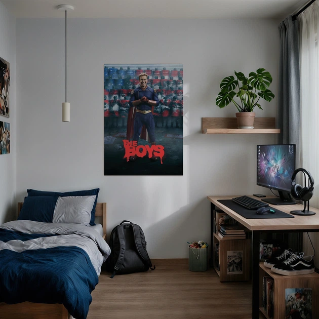 Постер Пацаны, The Boys, Homelander, сериал, супергерои, A3 42×30 см (id7335) - изображение 2