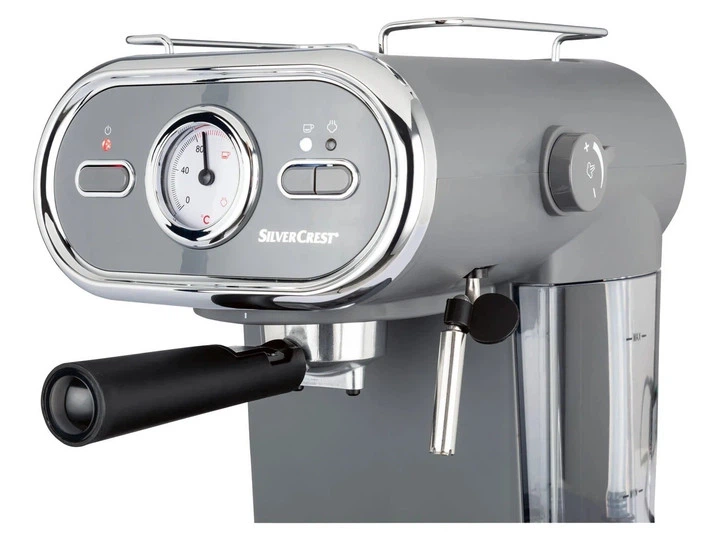 Эспрессо-машина Кофеварка рожковая Silver Crest SEM 1100 D3, 15 Bar, 1100 Вт - изображение 3