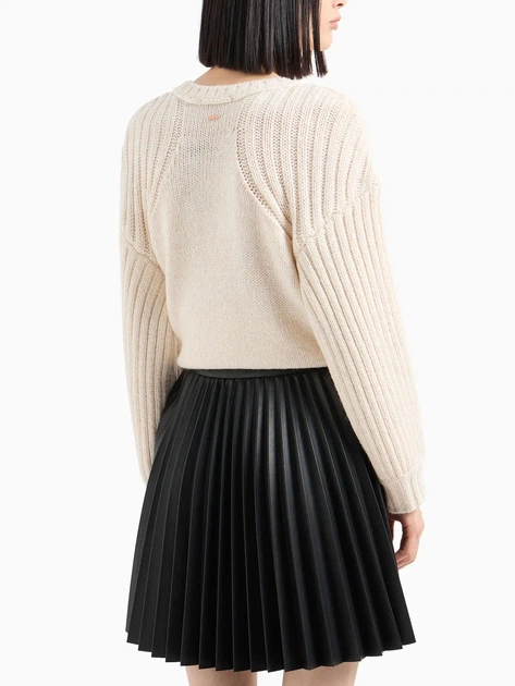 Юбка мини Armani Exchange 9207498 Чёрный XS QZ3642 - Фото 2 Юбка мини Armani Exchange 9207498 Чёрный XS QZ3642 - изображение 2