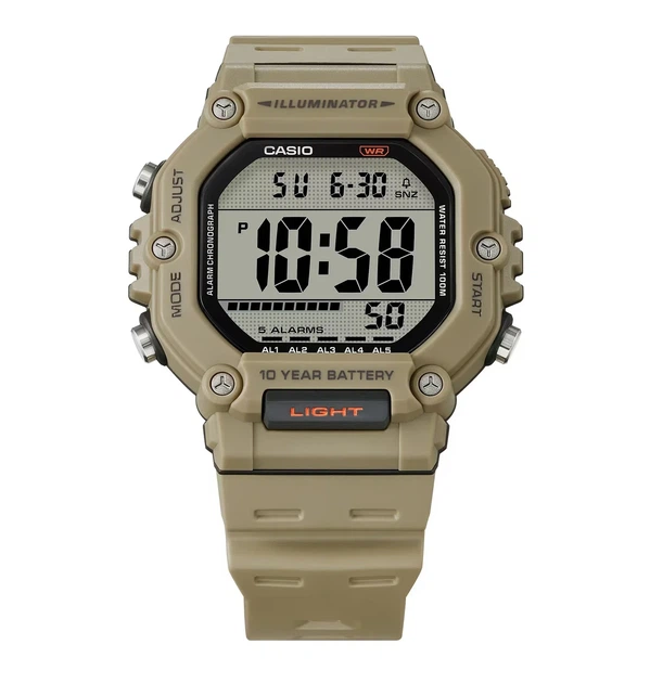 Годиник тактичний Casio AE 1600 H 5AVDF Coyote - изображение 2