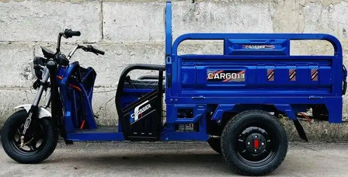 Грузовой электротрицикл Crosser CARGO 13" 1000W 60V 45Ah - Фото 3 Грузовой электротрицикл Crosser CARGO 13" 1000W 60V 45Ah - изображение 3