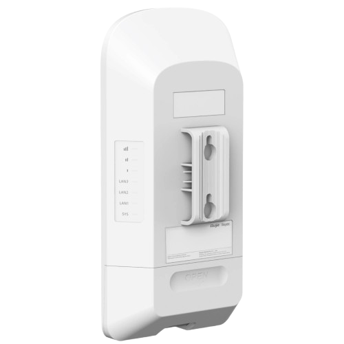 Беспроводной Wi-Fi мост Ruijie Reyee RG-EST330F-P внешняя точка доступа до 3 км Wi-Fi 5 867 Мбит/с IP55 Серый - изображение 4