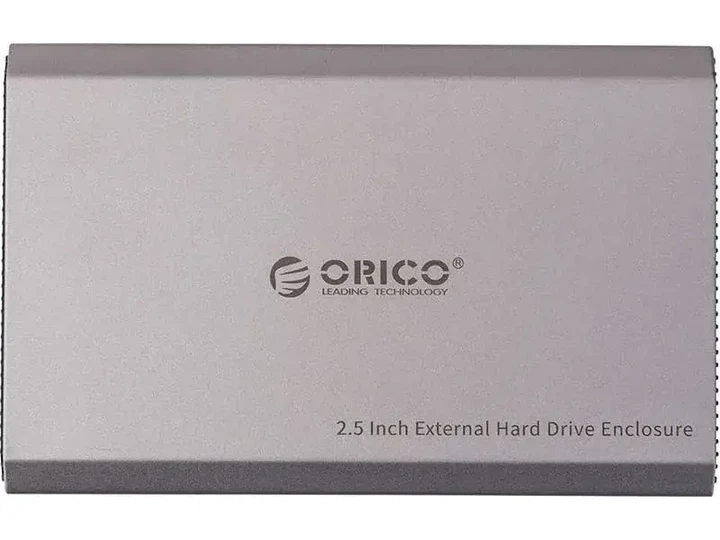 Кишеня для накопичувача Orico DD25-C3-GY (HC380565) - Фото 1 Кишеня для накопичувача Orico DD25-C3-GY (HC380565) - зображення 1