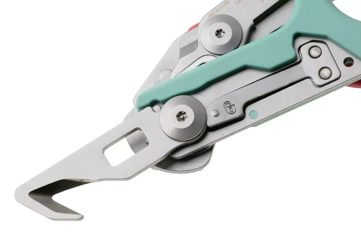 Ножницы-мультитул Leatherman Raptor Rescue, бирюзово-розовые, utility чехол (833478) - изображение 5
