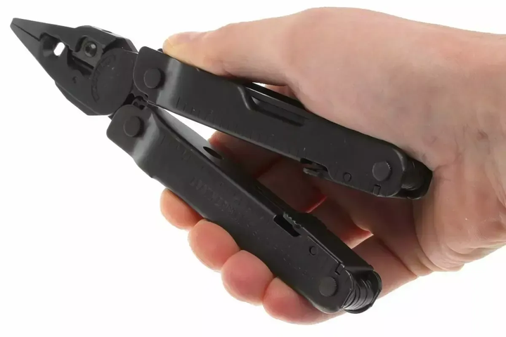 Мультитул Leatherman Super Tool 300 EOD Black, чохол Molle коричневий (831368) - зображення 4