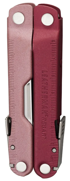 Мультитул Leatherman Rebar Heathered Cranberry, нейлоновий чохол (833317) - зображення 3