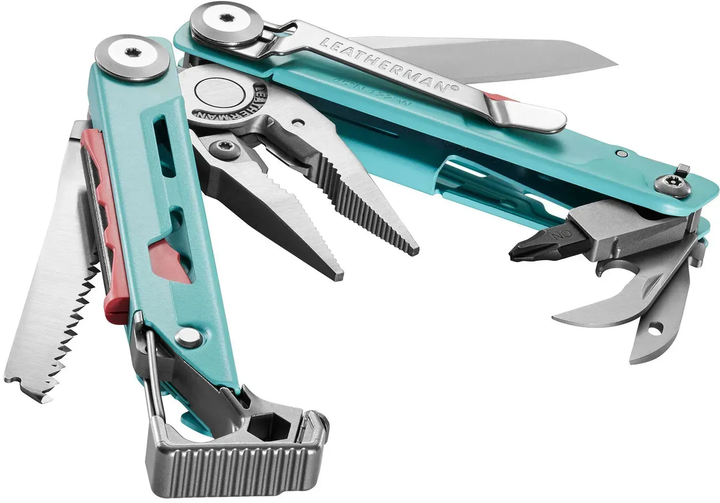 Мультитул Leatherman Signal Aqua Silver, нейлоновый чехол (833187) - изображение 3