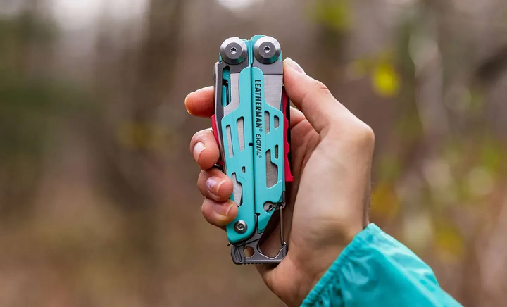 Мультитул Leatherman Signal Aqua Silver, нейлоновый чехол (833187) - изображение 4