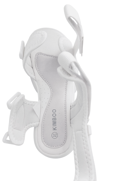 Босоніжки для дівчаток Kimboo FG510-3C/34 Білі 34 розмір - 22,3 см устілка - зображення 2