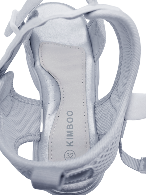 Босоножки для девочек Kimboo fg711-37/36 Серый 36 размер - 23,5 см стелька - изображение 4