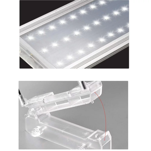 Светильник для аквариума Xilong LED-60R LED 22 Вт белый 60-80 см - изображение 2