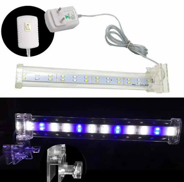 Светильник для аквариума Xilong Crystal Led-D20 6 Вт 21.5 см - изображение 4