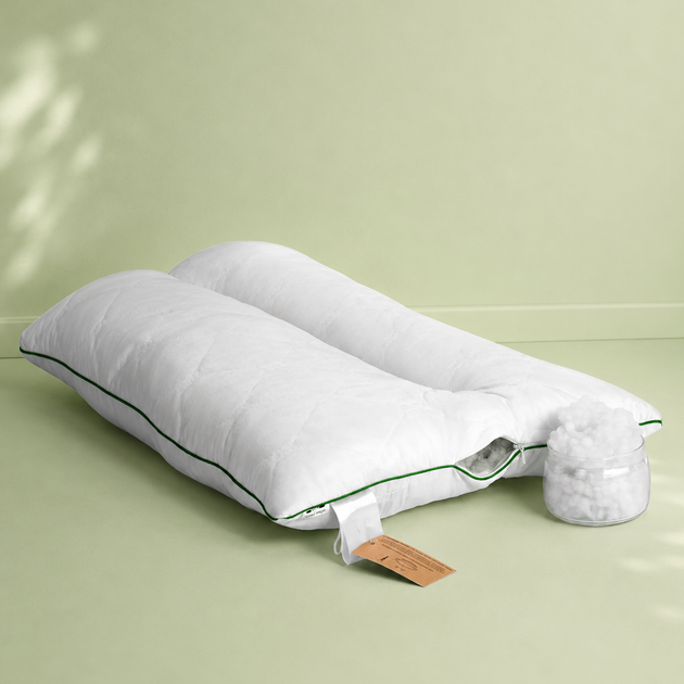 Подушка MirSon DeLuxe Eco-Soft Aloe Vera 564 Ортопедическая 50х70 см (2200000625151) - изображение 9