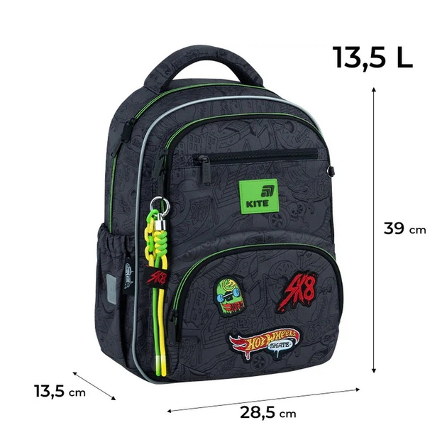 Рюкзак Kite Education Hot Wheels 13,5 л HW26-773M - Фото 5 Рюкзак Kite Education Hot Wheels 13,5 л HW26-773M - изображение 5