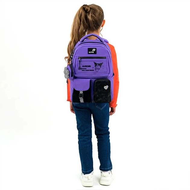 Рюкзак Kite Education teens Kuromi 17 л HK26-2587M-1 - зображення 4