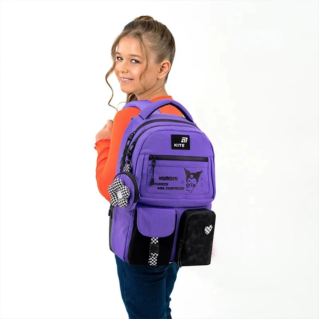 Рюкзак Kite Education teens Kuromi 17 л HK26-2587M-1 - зображення 5