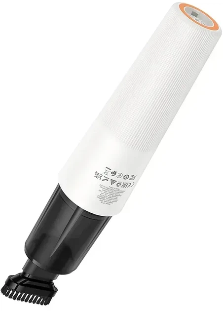 Автомобільний пилосос Hoco ZP16 Wave Wireless Vacuum Cleaner White (6942007660853) - зображення 2