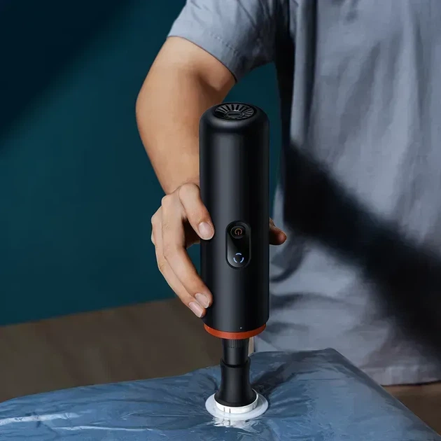 Автомобильный пылесос Baseus A5 Handy Vacuum Cleaner 16000 Pa Black (C30459500111-00) - изображение 8