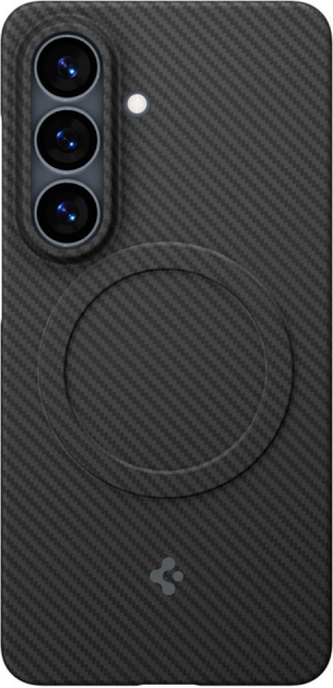 Etui plecki Spigen Air Skin Aramid Mag do Samsung Galaxy S26 Black (8800337241808) - obraz 2