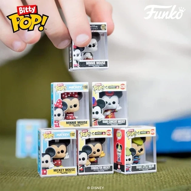 Фигурка Funko Bitty Pop! Фанко Битти Поп Disney Дисней Рандомная фигурка 2 см FBP D 2 - Фото 6 Фигурка Funko Bitty Pop! Фанко Битти Поп Disney Дисней Рандомная фигурка 2 см FBP D 2 - изображение 6