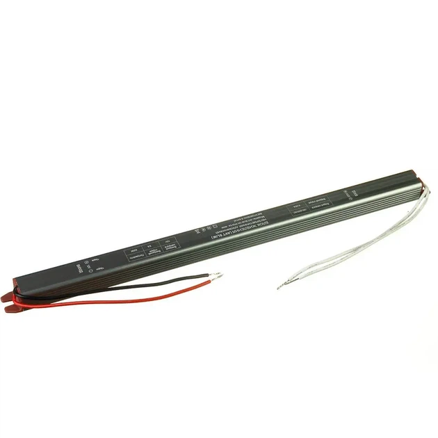 Бытовой (мебельный) Блок питания для светодиодной ленты AVT 12В 60Вт 5А (stick, slim) - узкий IP20 - изображение 2