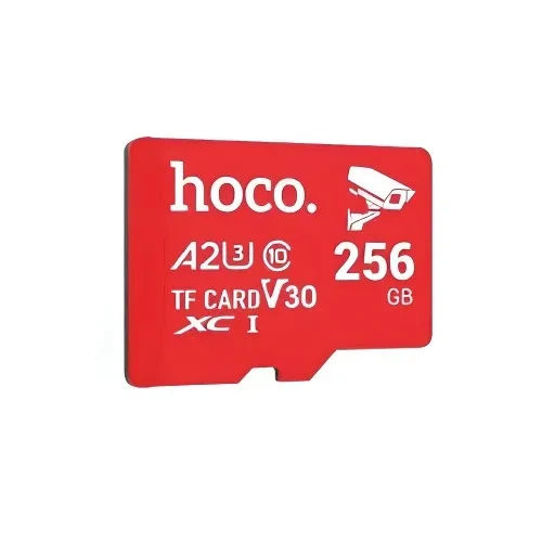 Карта памяти Hoco TF ultra-high-speed surveillance camera card 4(U3/V30/A2) (256GB) - Фото 1 Карта памяти Hoco TF ultra-high-speed surveillance camera card 4(U3/V30/A2) (256GB) - изображение 1