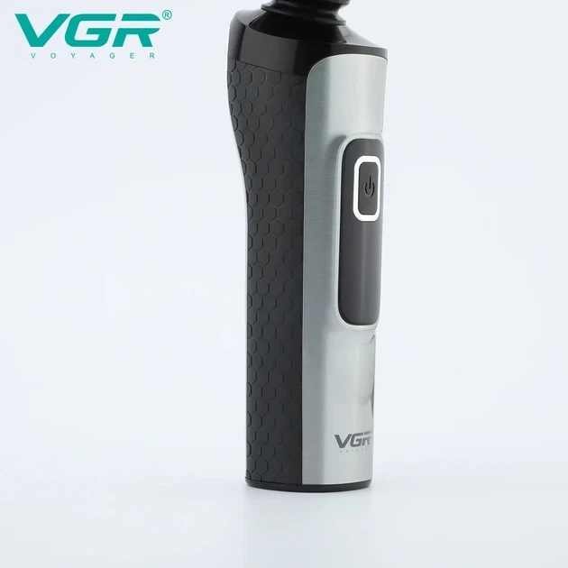 Электробритва VGR V-385 роторная с аккумулятором 1200 mAh и защитой IPx5 - изображение 8