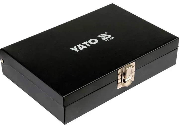 Набір для ремонту різьби YATO M6 x 1.0, M8 x 1.25-10.8, M10 x 1.5-13.5 мм 88 шт YT-1769 - Фото 2 Набір для ремонту різьби YATO M6 x 1.0, M8 x 1.25-10.8, M10 x 1.5-13.5 мм 88 шт YT-1769 - зображення 2