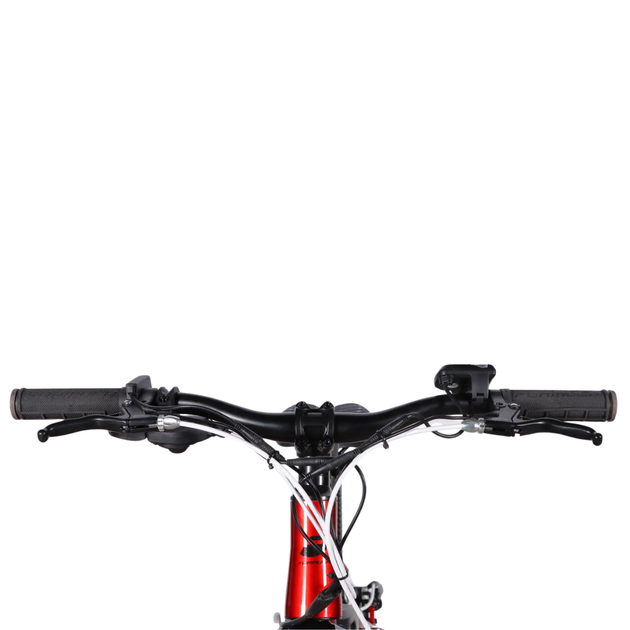 Велосипед з електроприводом 26" AL Formula eMOTION DD FR рама-13" 36B 10А*г 500Вт червоно-сріблястий 2026 - зображення 5