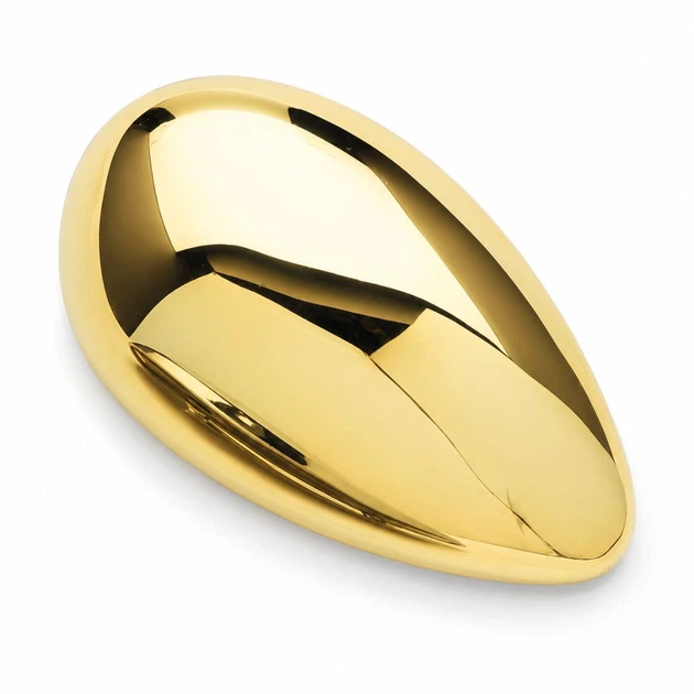 Брошь BROCHE Модерн Оракул из стали золотистая BRBF115519 - изображение 4
